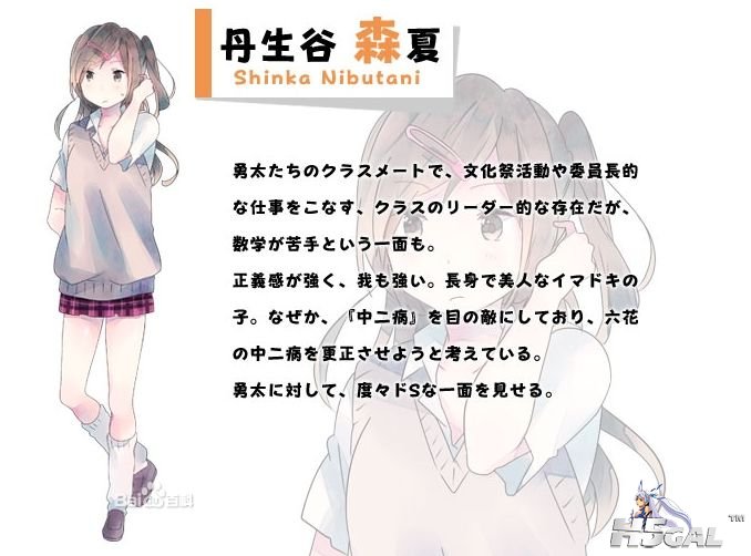 丹生谷森夏(にぶたに しんか)