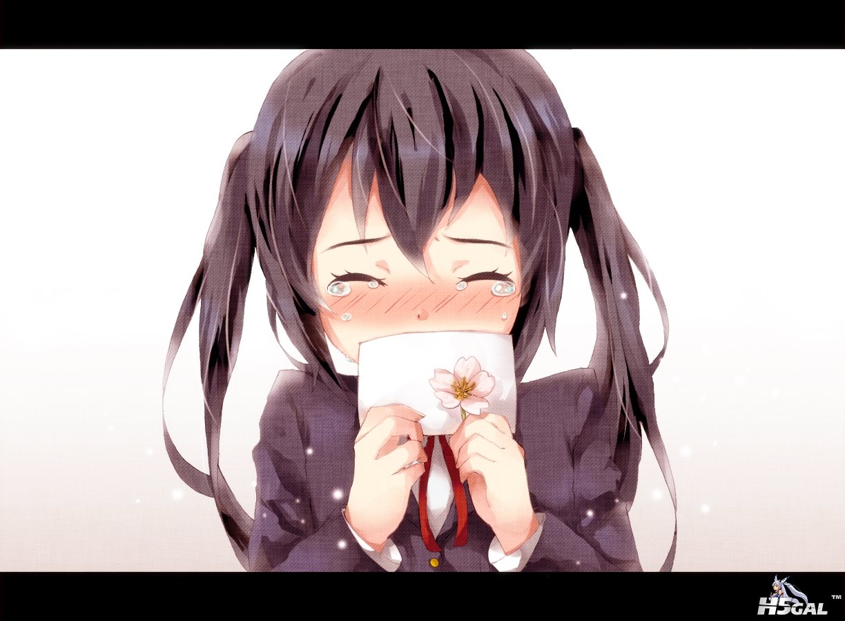 konachan 160015 black_hair crying k-on! nakano_azusa tears tottsuan twintails.JPG