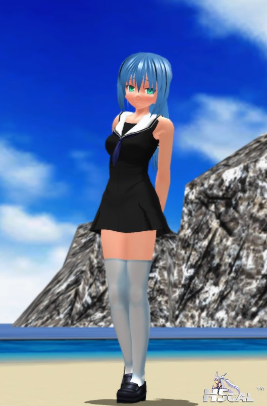 连衣裙版  水手服（黑）.jpg