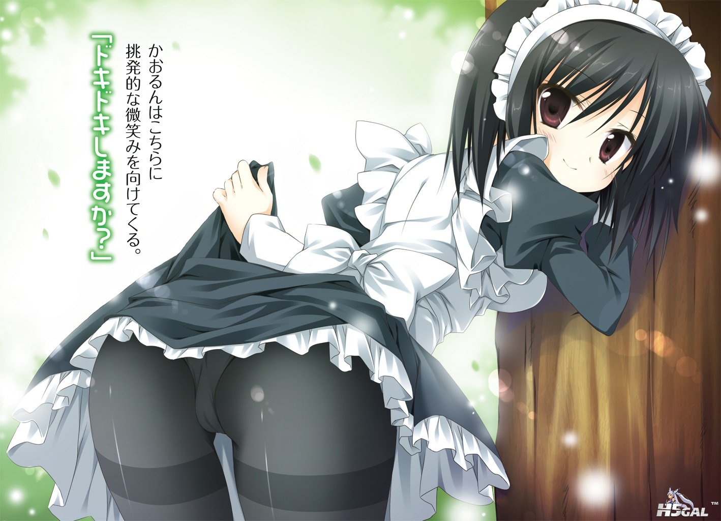yande.re 255594 ass cameltoe kaoru_(tsuki_tsuki) korie_riko maid pantsu pantyhos.jpg
