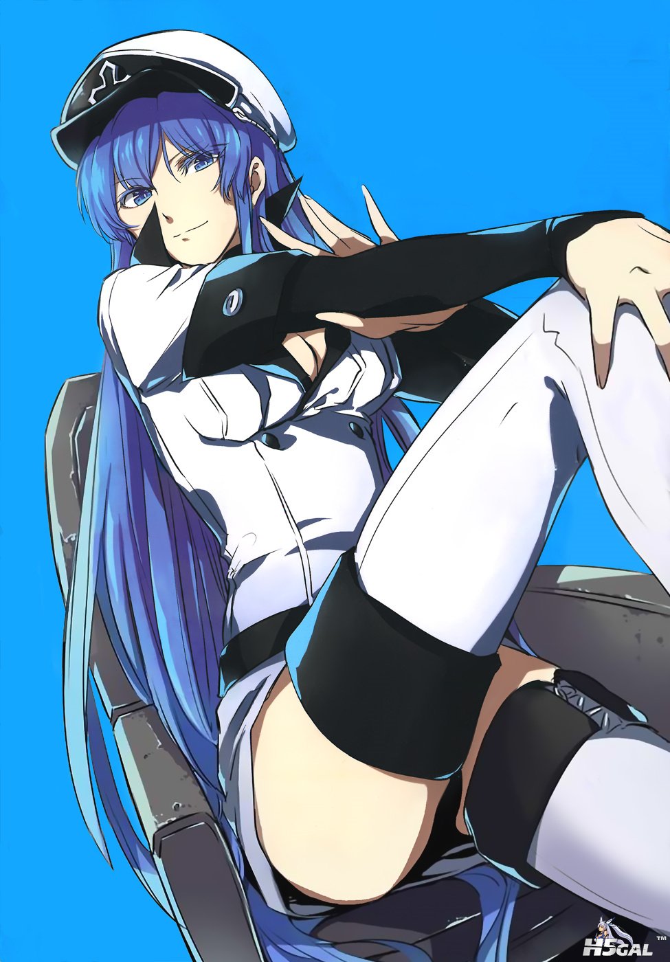 295503 akame_ga_kill! esdeath tashiro_tetsuya thighhighs uniform_.jpg