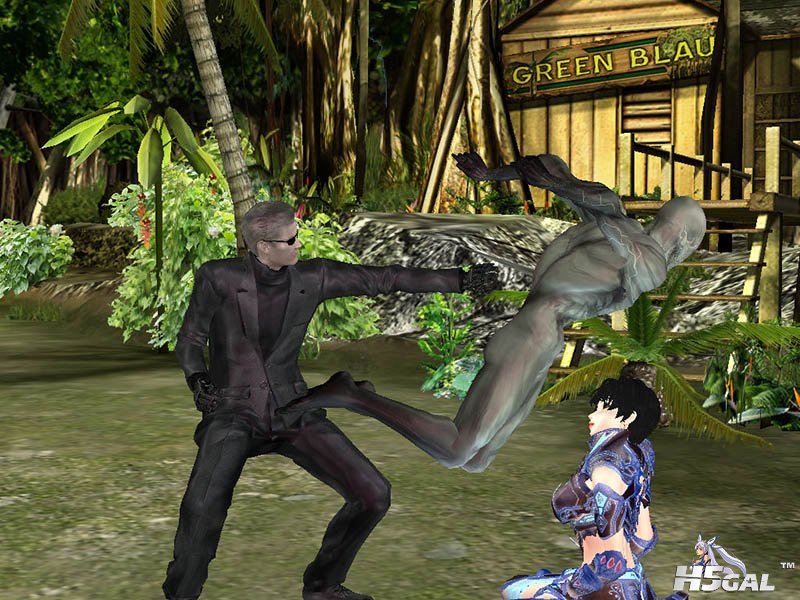 WESKER:看我的掌打